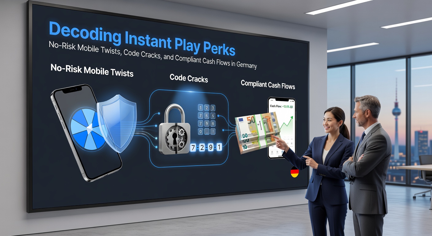 Nahaufnahme eines Tablets mit geöffnetem Bonus-Code-Feld in einem deutschen Online-Casino, Icons für Auszahlungen und Mobile-Sicherheit im Hintergrund