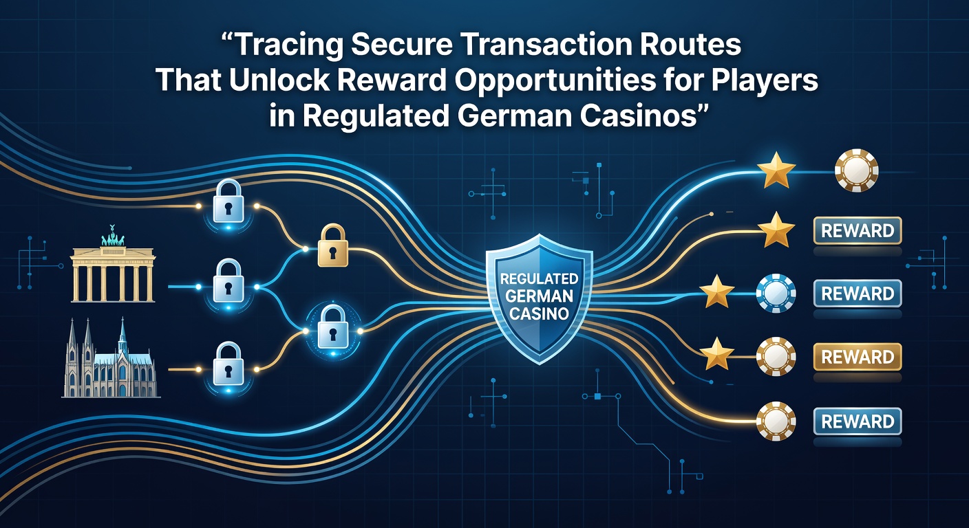 Darstellung sicherer Transaktionsrouten in regulierten deutschen Casinos mit Fokus auf Banknetzwerke und Belohnungsstrukturen